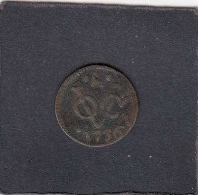 Beschrijving: Duit V.O.C. ZEELAND S165